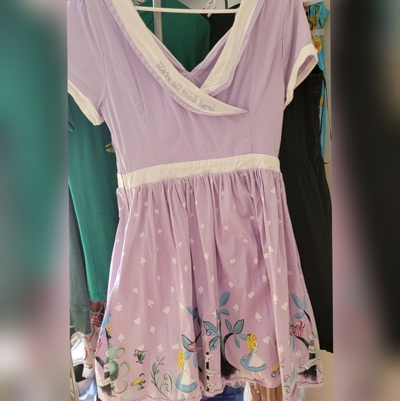 Hot Topic Alice In Wonderland Dress - Picture 2 of 6